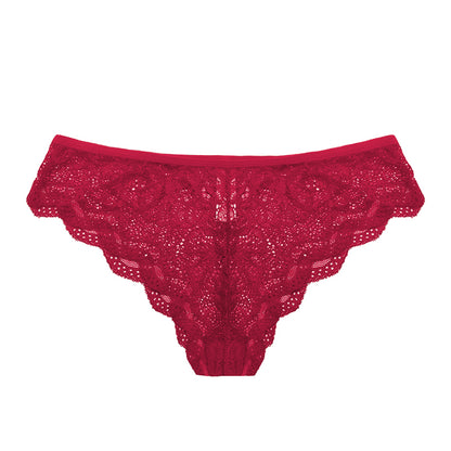Flawless Femininity: Lace See Through Thong Panties by My Comfort Attire