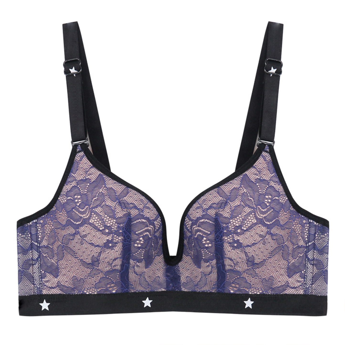 Non-Sponge Thin Cup Wireless Lace Bra: Ultimate Comfort & Style | My Comfort Attire