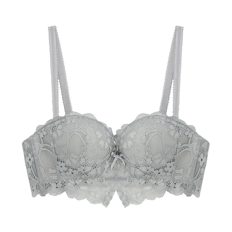 Feel Confident and Beautiful: Black Lace Allure Bra by My Comfort Attire