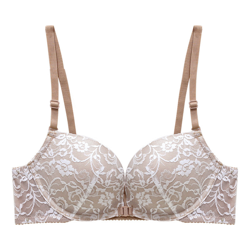 Sustainable Sensuality:  Front Closure Lace Bra | My Comfort Attire