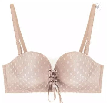 Irresistible Comfort: Stylish Deep V Bra | My Comfort Attire