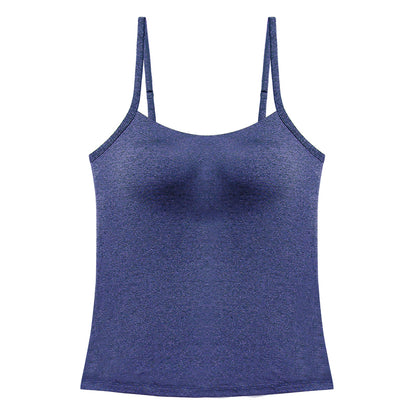 Long Length Vest Workout Tank Top: Sustainable Activewear| My Comfort Attire