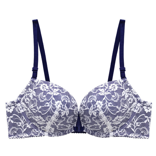 Sustainable Sensuality:  Front Closure Lace Bra | My Comfort Attire