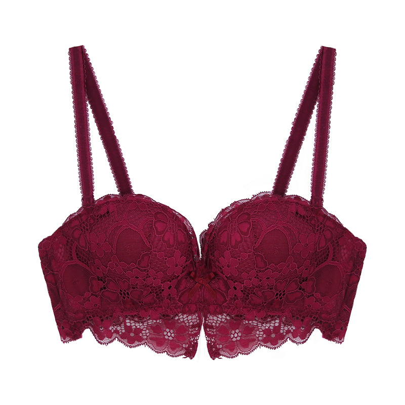 Feel Confident and Beautiful: Black Lace Allure Bra by My Comfort Attire